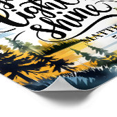 Poster Laisser Votre Lumière Briller Christian Wall Art I (Coin)