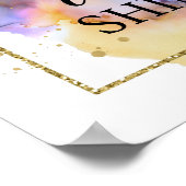 Poster Laissez briller votre lumière (Coin)