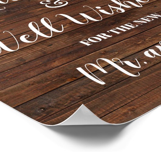 Poster Laissez des conseils et des vœux de bonheur Pannea (Coin)