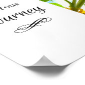 Poster Laissez Faith diriger votre voyage Tournesol Impri (Coin)