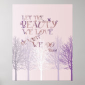 Poster Laissez la beauté (Devant)