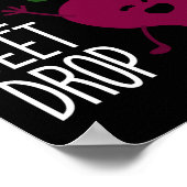 Poster Laissez La Beet Drop Pun Vegan Gardening (Coin)