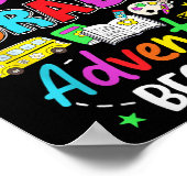 Poster Laissez L'Aventure Commencer La 10E Année De Retou (Coin)