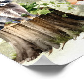 Poster Laissez l'aventure commencer le Baby shower Garçon (Coin)