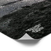 Poster Laissez le chemin que je suis Matte Footprints pos (Coin)