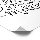 Poster Laissez-le fondre Funky Bathroom Art (Coin)