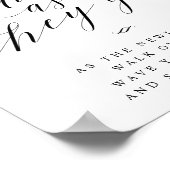 Poster Laissez-le se mettre en mouvement dès qu'ils quitt (Coin)