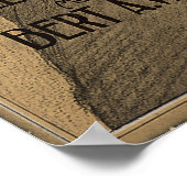 Poster Laissez-le seul (Coin)