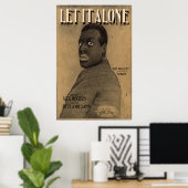 Poster Laissez-le seul (Bureau à domicile)