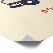 Poster LAISSEZ LES BONS TEMPS ROULER 80s RETRO ROLLER SKA (Coin)