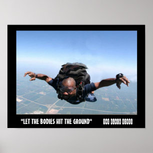 Poster Laissez les corps frapper la terre