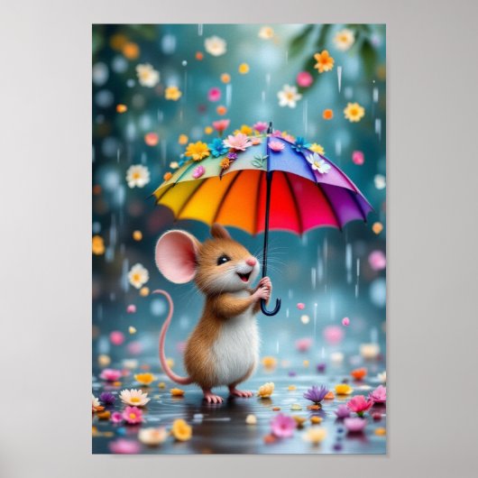 Poster Laissez les fleurs couler (Devant)