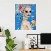 Poster Laissez-les manger du gâteau (Bureau à domicile)