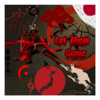 Laissez-Les Venir, Japonais Samurai Warrior