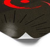 Poster Laissez-Les Venir, Japonais Samurai Warrior (Coin)