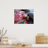 Poster Laissez sortir votre enfant intérieur Smoking Chat (Cuisine)