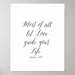 Poster Laissez surtout le guide d'amour votre vie -