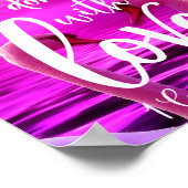 Poster Laissez tout ce que vous faites avec amour (Coin)