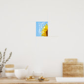 Poster Laissez tout ce que vous faites avec amour Sunflow (Cuisine)