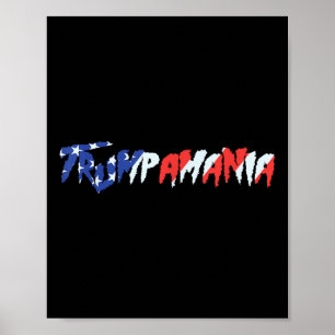 Poster Laissez Trump-a-mania diriger Trump Wild Brother 2