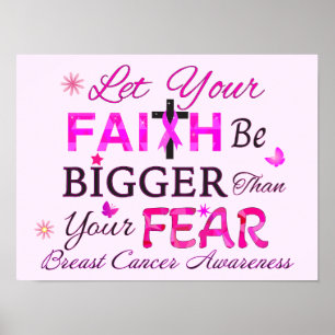 Poster Laissez votre foi être plus grande