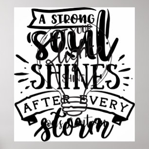 Poster Laissez votre lumière briller avec les lanternes d