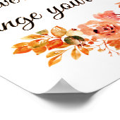 Poster Laissez votre sourire changer le monde (Coin)