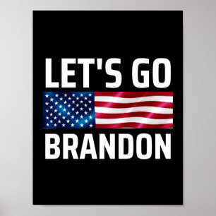Poster laissons brandon laisser brandon aller brandon