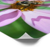 Poster Laissons Dieu Être Sur L'Inspiration Fleur (Coin)