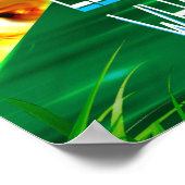 Poster Laissons Dieu Faire Ce Qu'Il Fait (Coin)