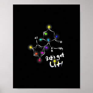 Poster Laissons la kétamine de Noël