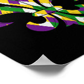 Poster Laissons les shenanigans commencer Mardi Gras cade (Coin)