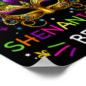 Poster Laissons les Shenanigans commencer Mardi Gras Part (Coin)