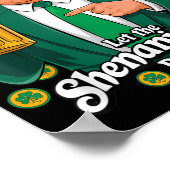 Poster Laissons les Shenanigans commencer une drôle de St (Coin)