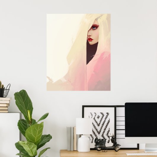 Poster Lait (Bureau à domicile)