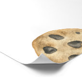 Poster Lait et cookies Le genre révèle son graphique (Coin)