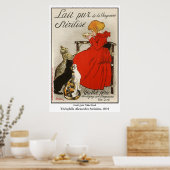 Poster Lait pur Stérilisé de Steinlen (Cuisine)