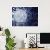 Poster Lait Way Moonrise Imprimer (Bureau à domicile)