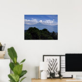 Poster Lake Atitlan Volcanoes (Bureau à domicile)