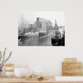 Poster Lake Freighters (Cuisine)