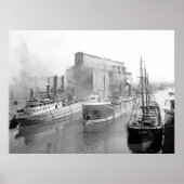 Poster Lake Freighters (Devant)