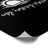 Poster Lake Gaston My Happy Place Boating Fishing Camping (Coin)