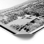 Poster Lake George NY, Fort William Henry Hotel Vinatge (Coin)