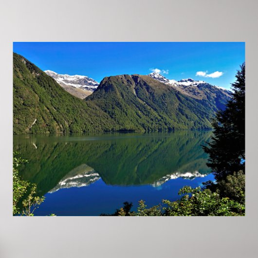 Poster Lake Gunn Reflection (Devant)
