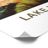 Poster Lake Isabella California Travel Print (Coin)
