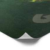 Poster Lake Jackson Georgia Customizable Retro Travel (Coin)