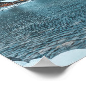 Poster Lake Louise Alberta Canada Travel Art Vintage (Coin)