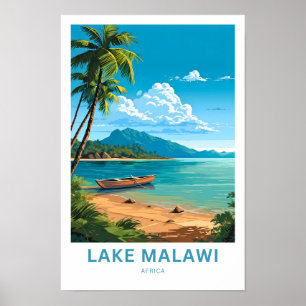 Poster Lake Malawi Africa Europe Imprimer