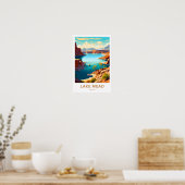 Poster Lake Mead Arizona Imprimer Voyage (Cuisine)
