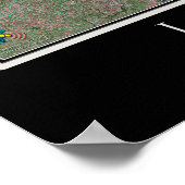 Poster Lake Michigan Satellite (Hoek)